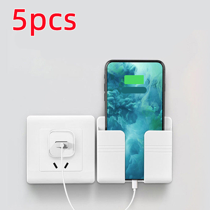Mobile Phone Charging Storage Rack Punch-Free Sticky Box