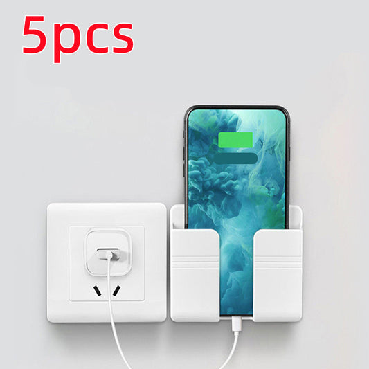 Mobile Phone Charging Storage Rack Punch-Free Sticky Box