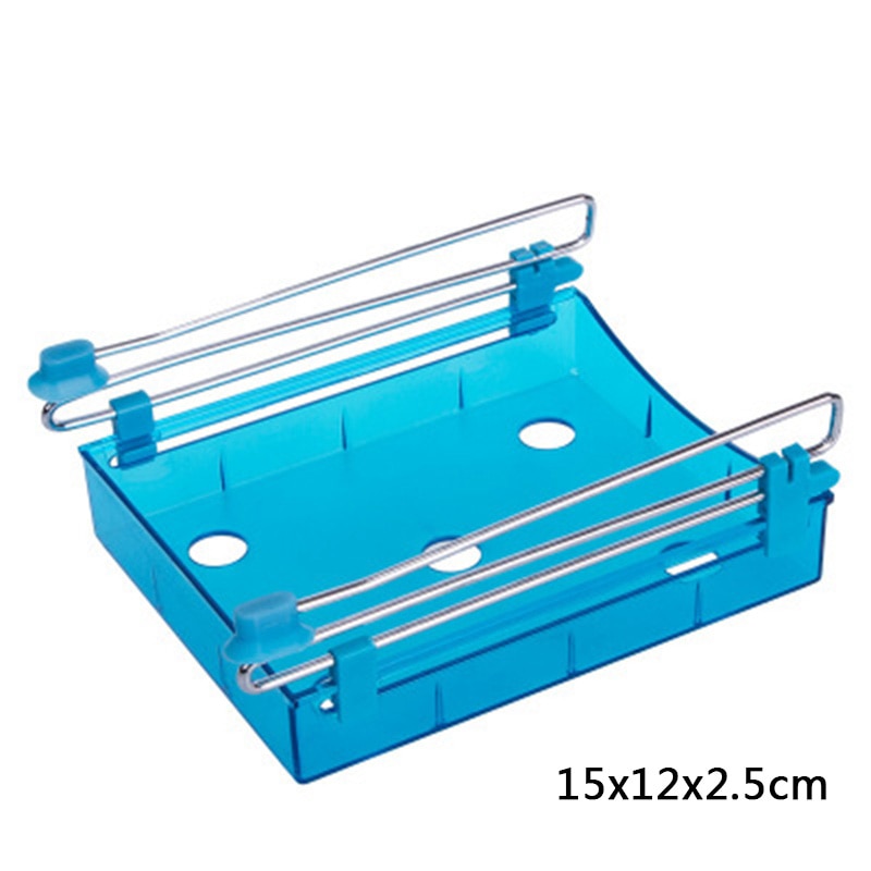 Hanging Plastic Refrigerator Storage Rack Kitchen Organizer