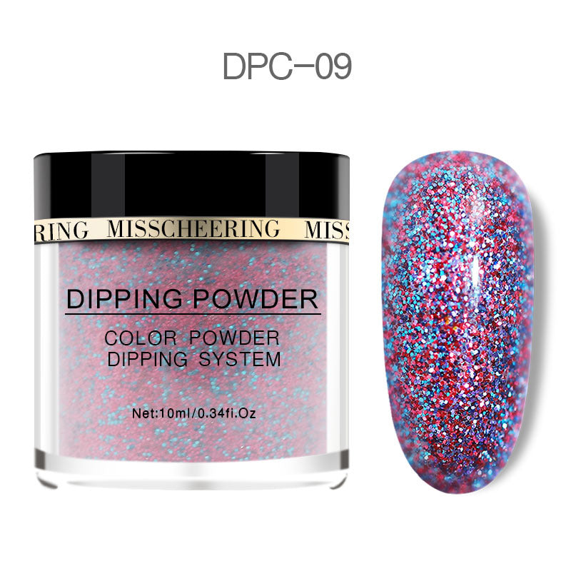Sparkling Laser Glitter Nail Powder for Professional Nails