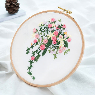 Buy First DIY Embroidery Material Package for Beginners Pros