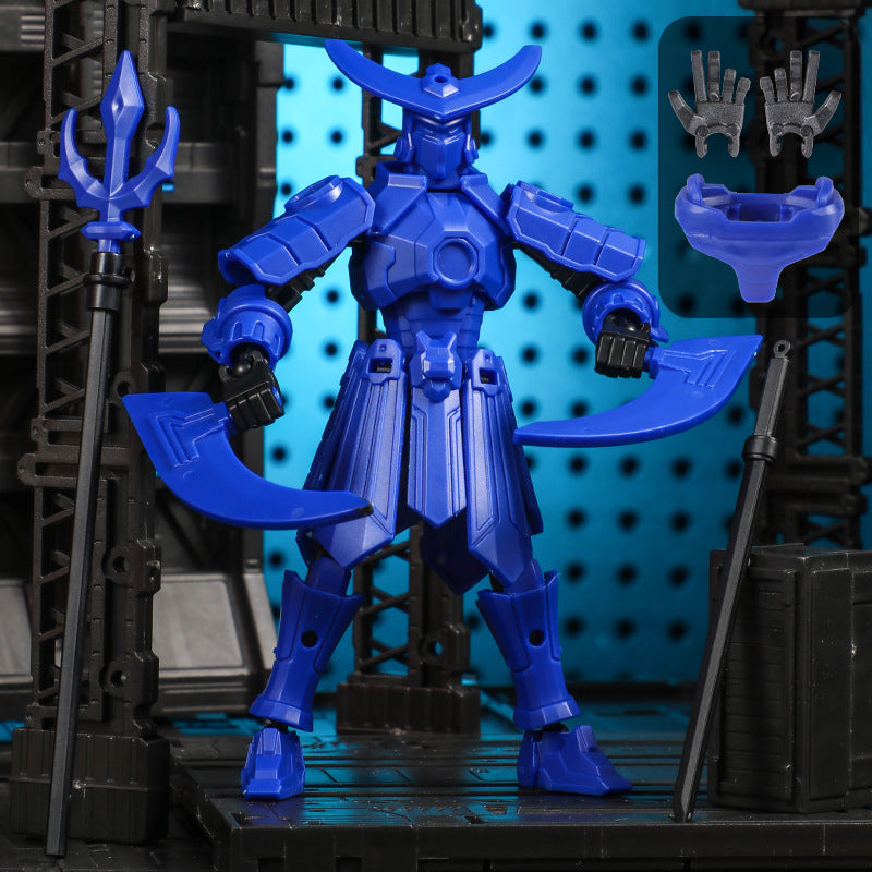 13 Joints Movable 3D Printed Robot Toy