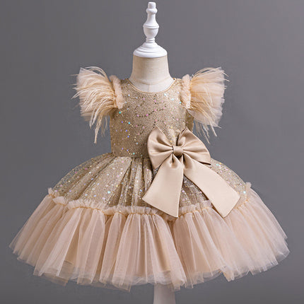 Flower Children's Clothing – Tulle Skirt Wedding Dress Summer