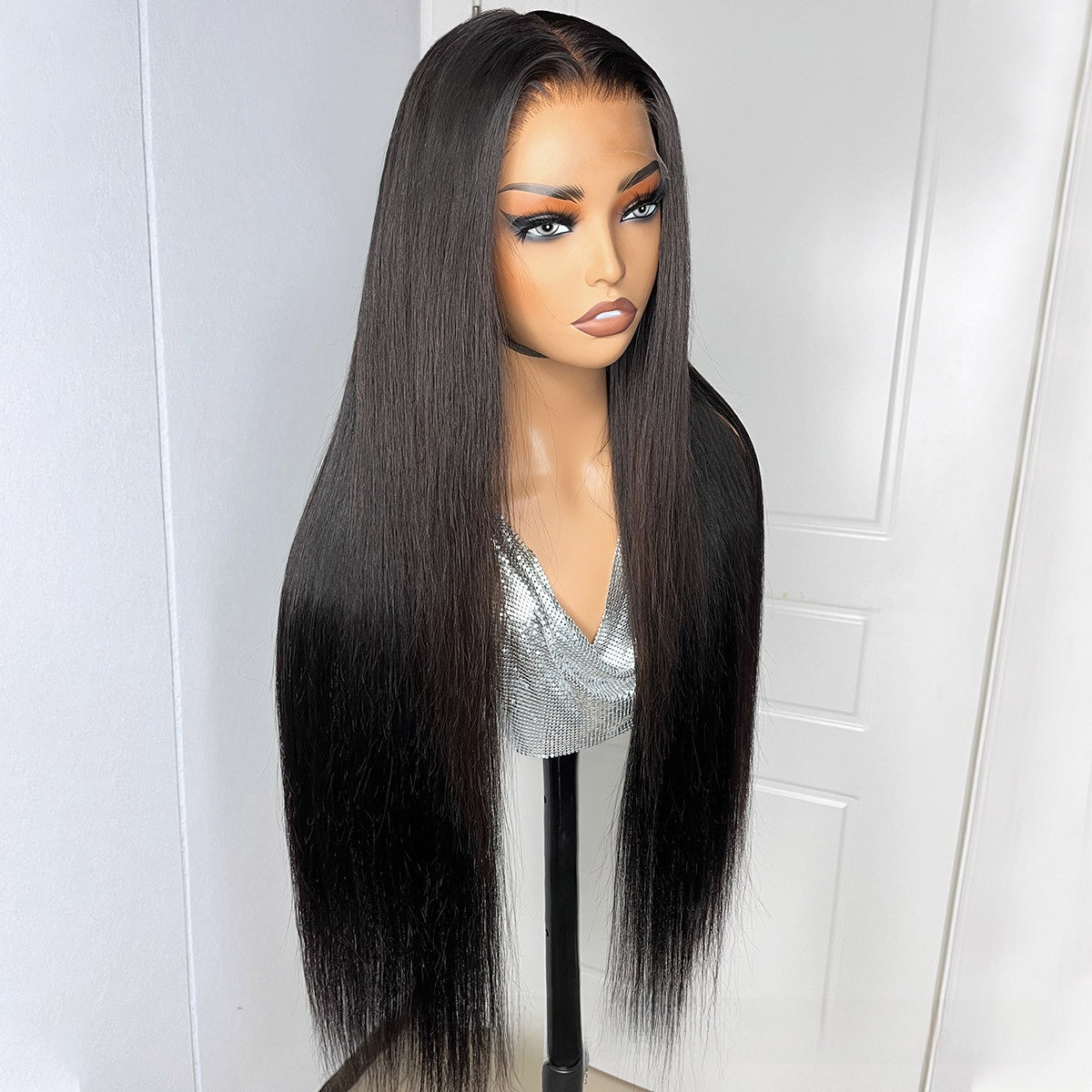 13x6 HD Lace Human Hair Wigs Straight Wave