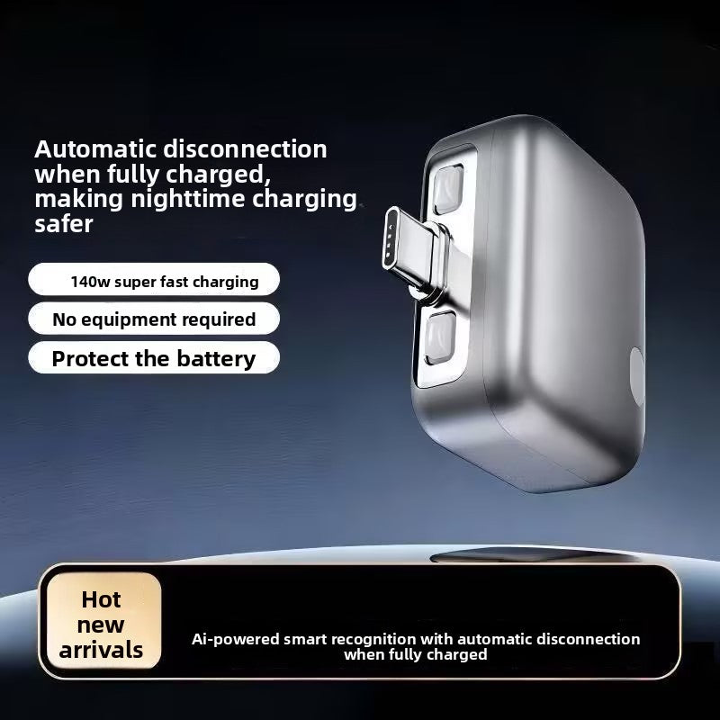 140W Fast Charging AI Smart Charger with Auto Power-Off