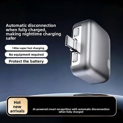 140W Fast Charging AI Smart Charger with Auto Power-Off