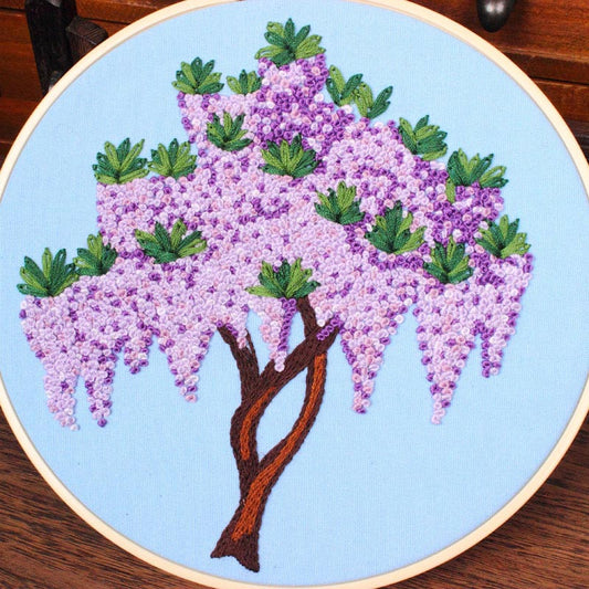 Traditional Handmade Embroidery Kit – Hand-Stitched Craft Set