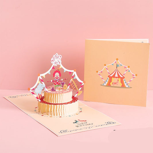 Buy 3D Laser Cut Handmade Sakura Kissing Lover Greeting Card