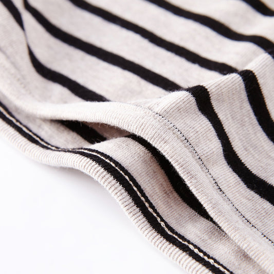 Buy Striped Print Girls T-Shirt – Cotton Long Sleeve Kids Clothes
