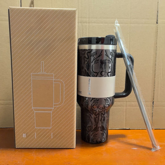 Stainless Steel Insulated Tumbler with Handle