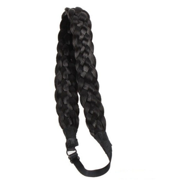 Bohemian Braided Headband  Effortless Style with a Chic Twist