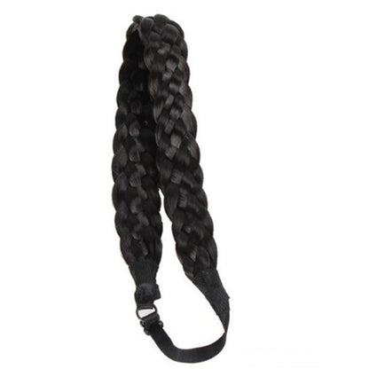 Bohemian Braided Headband  Effortless Style with a Chic Twist