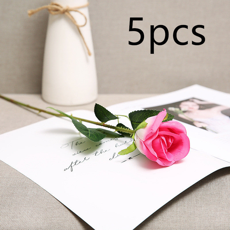 Artificial Red Rose Flowers Stunning Bouquet Gift Decoration