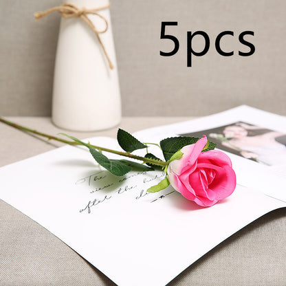 Artificial Red Rose Flowers Stunning Bouquet Gift Decoration