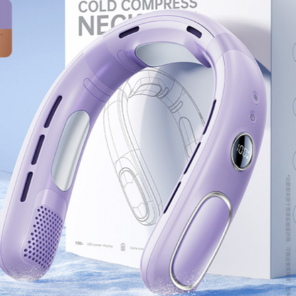 Neck-Worn Fan with Rechargeable Portable Airflow Design