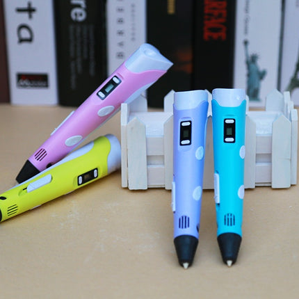 3D Print Pen Two Generation Graffiti Painting Toy for Kids