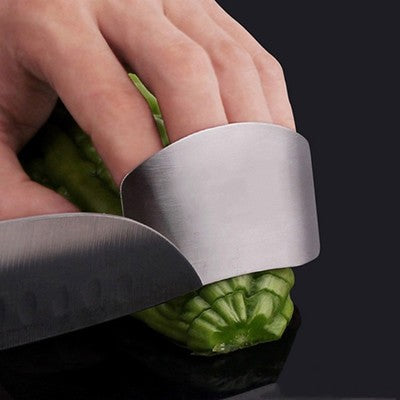 Buy Stainless Steel Finger Guard for Safe Kitchen Cutting Tool