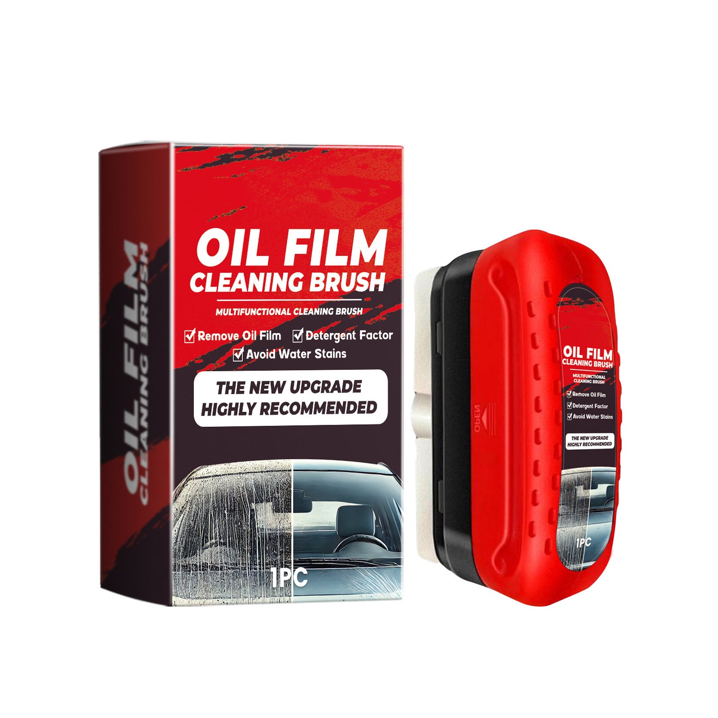 Automotive Oil Film Cleaning Brush Windshield Cleaner