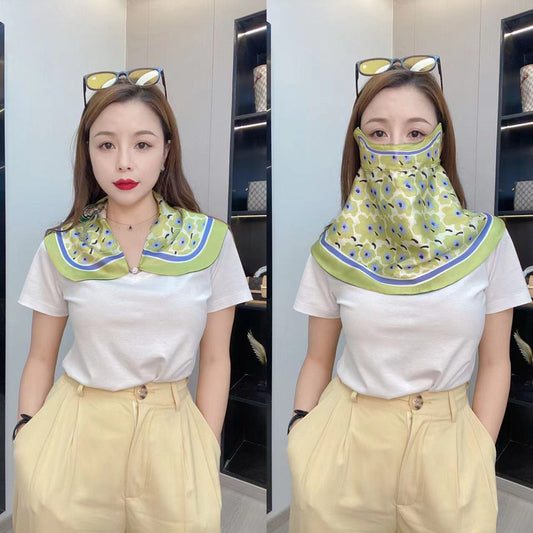 Buy Female Printed Breathable Eye Corner Protection Summer Mask