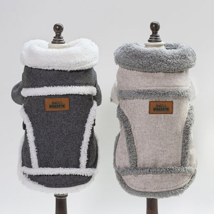 Buy Thick Warm Dog Coat for French Bulldog Winter Pet Clothes