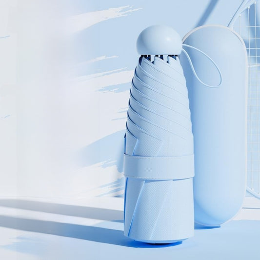 Capsule Umbrella for Portable Rain Travel Protection Use Now