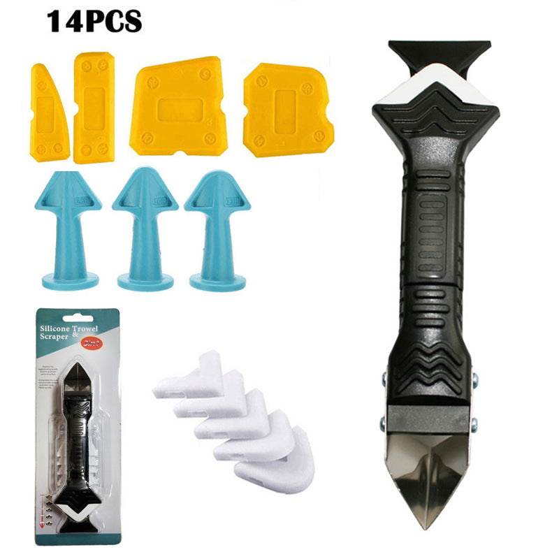 14-Piece Multi-Purpose Scraper and Glue Tool Kit