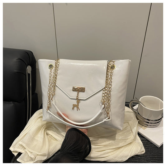 Buy Large Capacity Chain Shoulder Bag – Perfect for Women on the Go