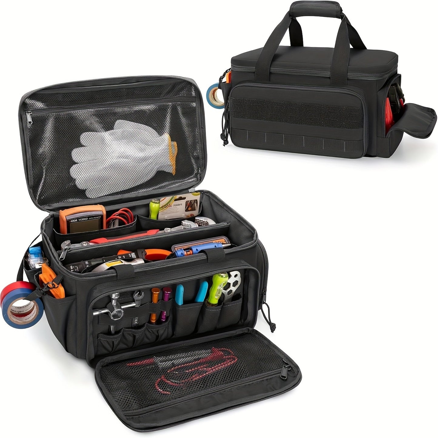 14inch Black Canvas Tool Bag