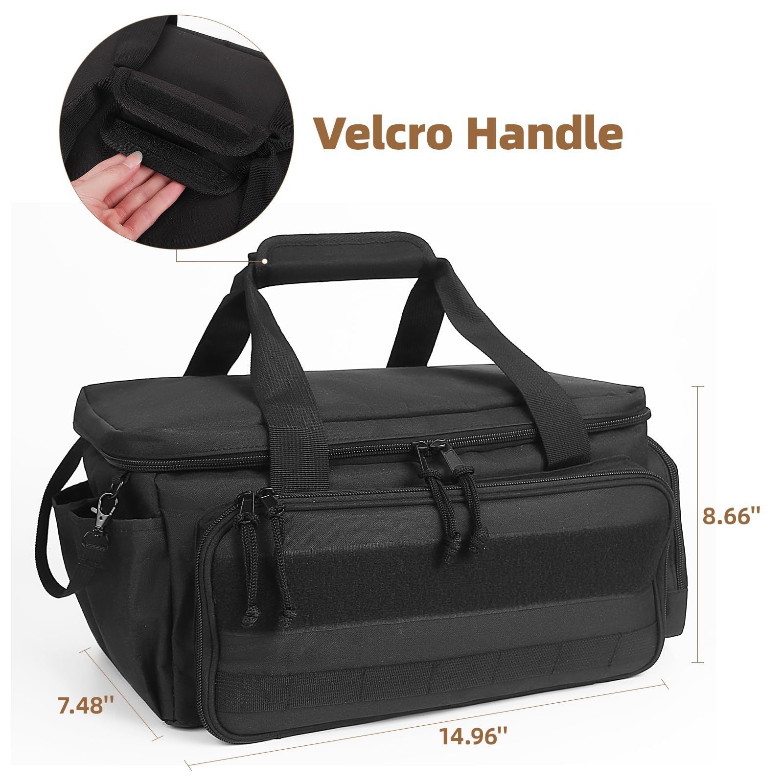 14inch Black Canvas Tool Bag
