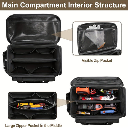 14inch Black Canvas Tool Bag