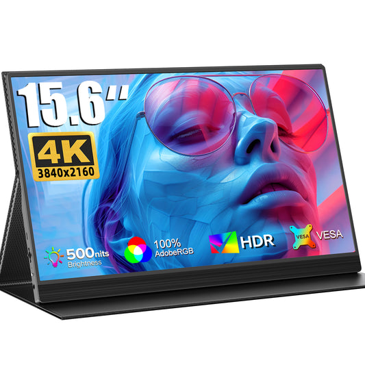 15.6-Inch FHD Portable Monitor with USB-C HDMI & Dual Speakers Global swanky 1