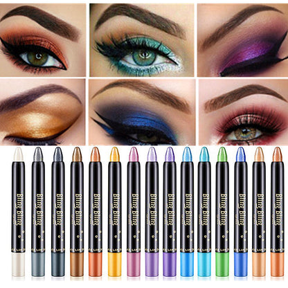 Pearlescent Silkworm Eyeshadow Pen Long-Lasting Shiny Gel