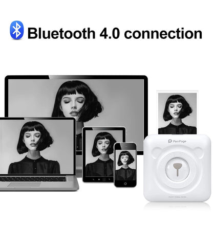 Buy Mini Wireless Bluetooth Thermal Printer – Sticker & Label