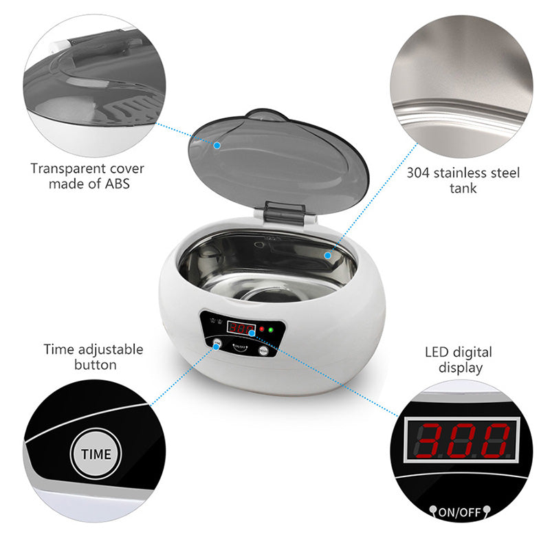Buy Ultrasonic Cleaning Machine – Clean Jewelry & Glasses at Home