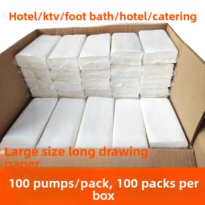 150 Packs Bulk Natural Wood Pulp Tissue Paper