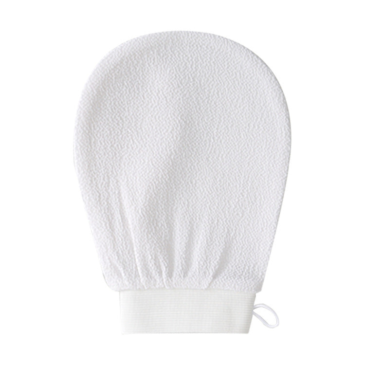150D medium fine sand viscose fiber imitation silk rubbing gloves bath towel artifact does not hurt the skin special rubbing mud