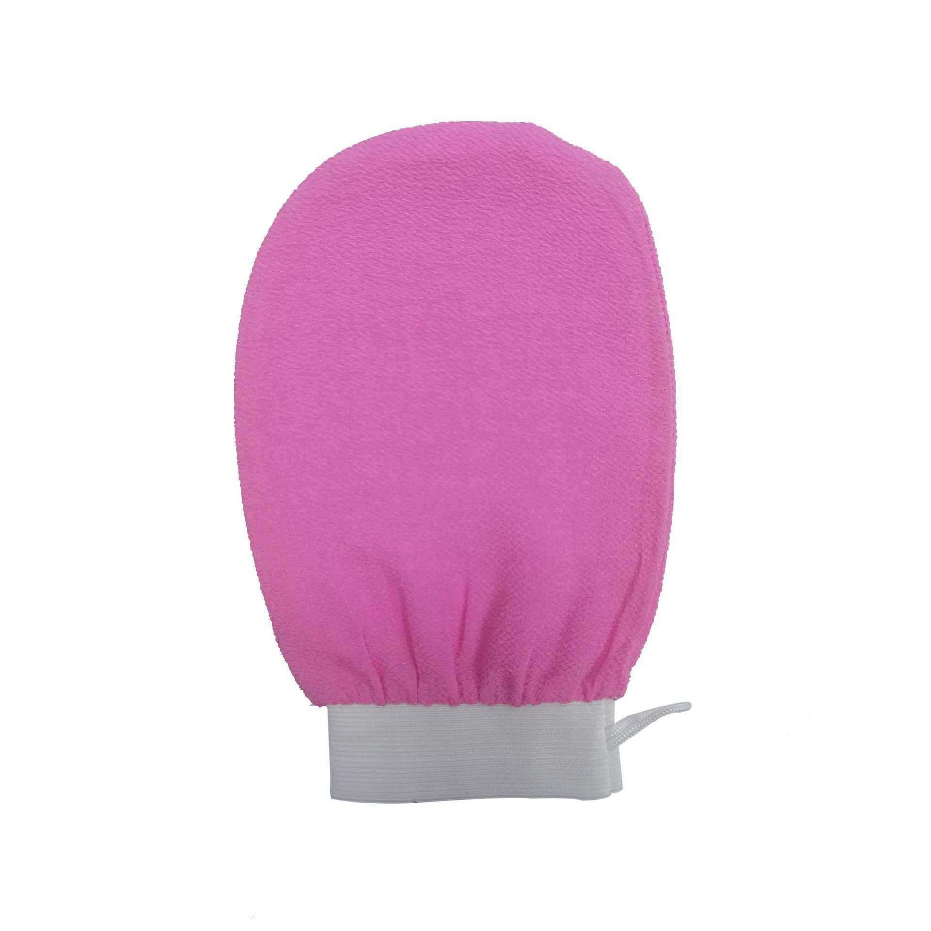 150D medium fine sand viscose fiber imitation silk rubbing gloves bath towel artifact does not hurt the skin special rubbing mud