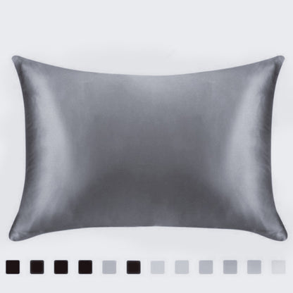 Satin Solid Color Pillowcase Simulation Silk Ice Silk Single