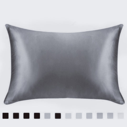Satin Solid Color Pillowcase Simulation Silk Ice Silk Single