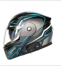 Bluetooth Motorcycle Helmet with FM Radio for Riders