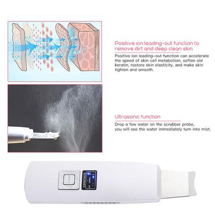Buy Ultrasonic Skin Scrubber – Blackhead & Acne Removal Facial Spa