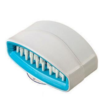 Buy Kitchen Cleaning Brush with Suction Cup for Knives & Fruits