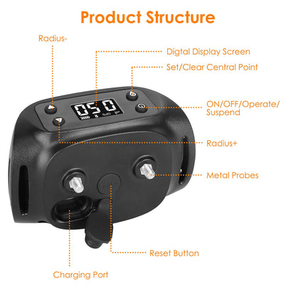 2-in-1 Dog GPS Fence Tracker Wireless Collar 32–2887FT Range