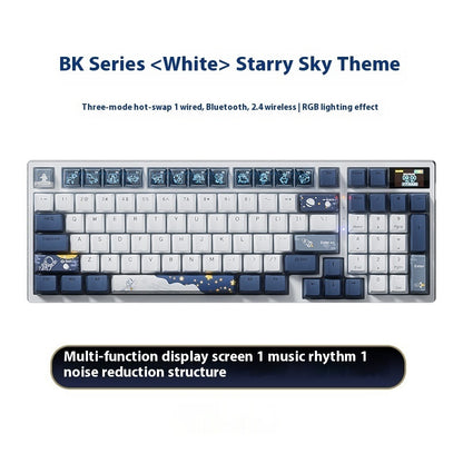 Wireless Mechanical Keyboard Three-mode Bluetooth – Durable