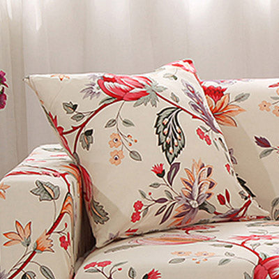 Printed Sofa Cushion Cover –Stretchable Protective Seat