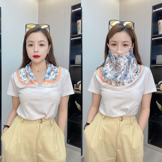 Buy Female Printed Breathable Eye Corner Protection Summer Mask