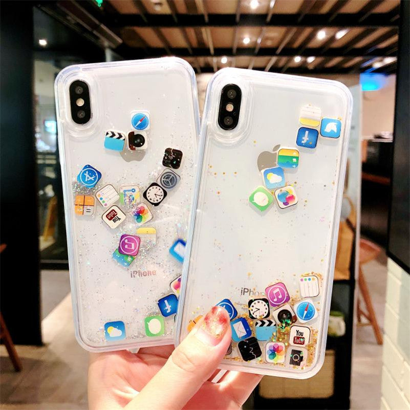 Glittering Mobile Phone Case – Stylish & Protective Cover