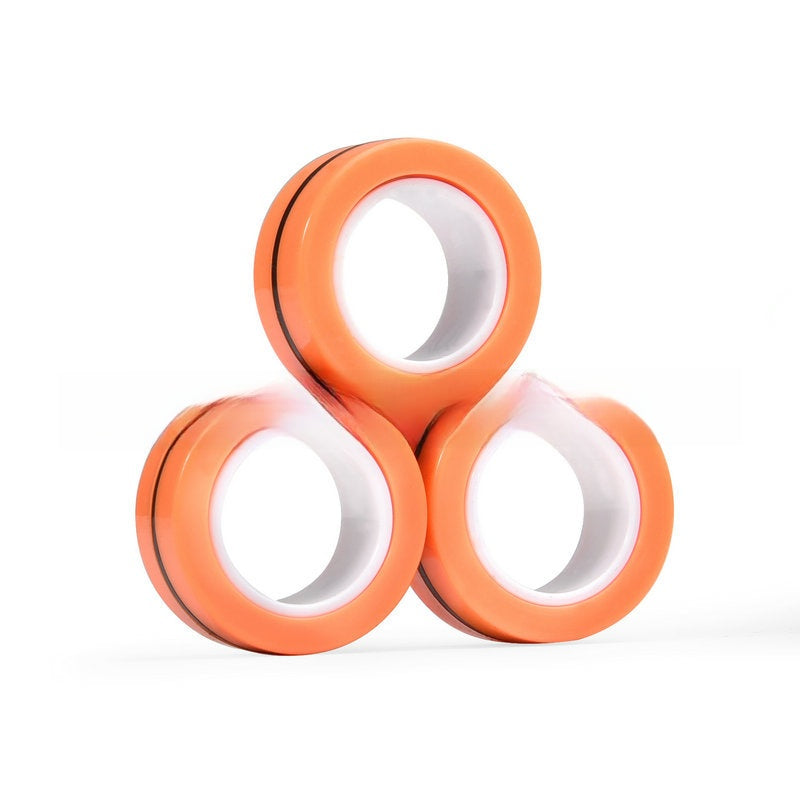 Magnetic Rotating Fidget Bracelet Toy for Kids Stress Relief