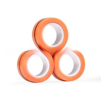 Magnetic Rotating Fidget Bracelet Toy for Kids Stress Relief
