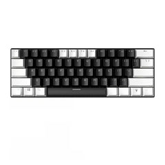 61 Key Black White RGB Tea Axis